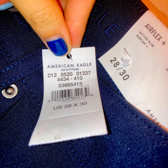 American Eagle navy bottoms - Picture 1 of 4
